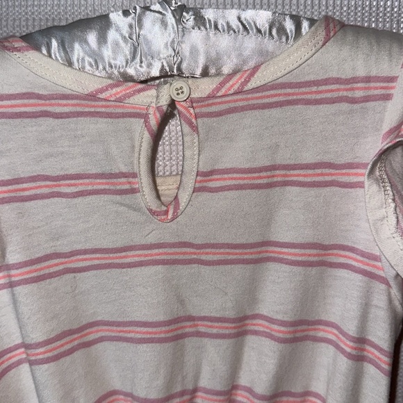 WONDER NATION Butterfly Tulle Coral Dress Girls Small 6/6X - Picture 6 of 9